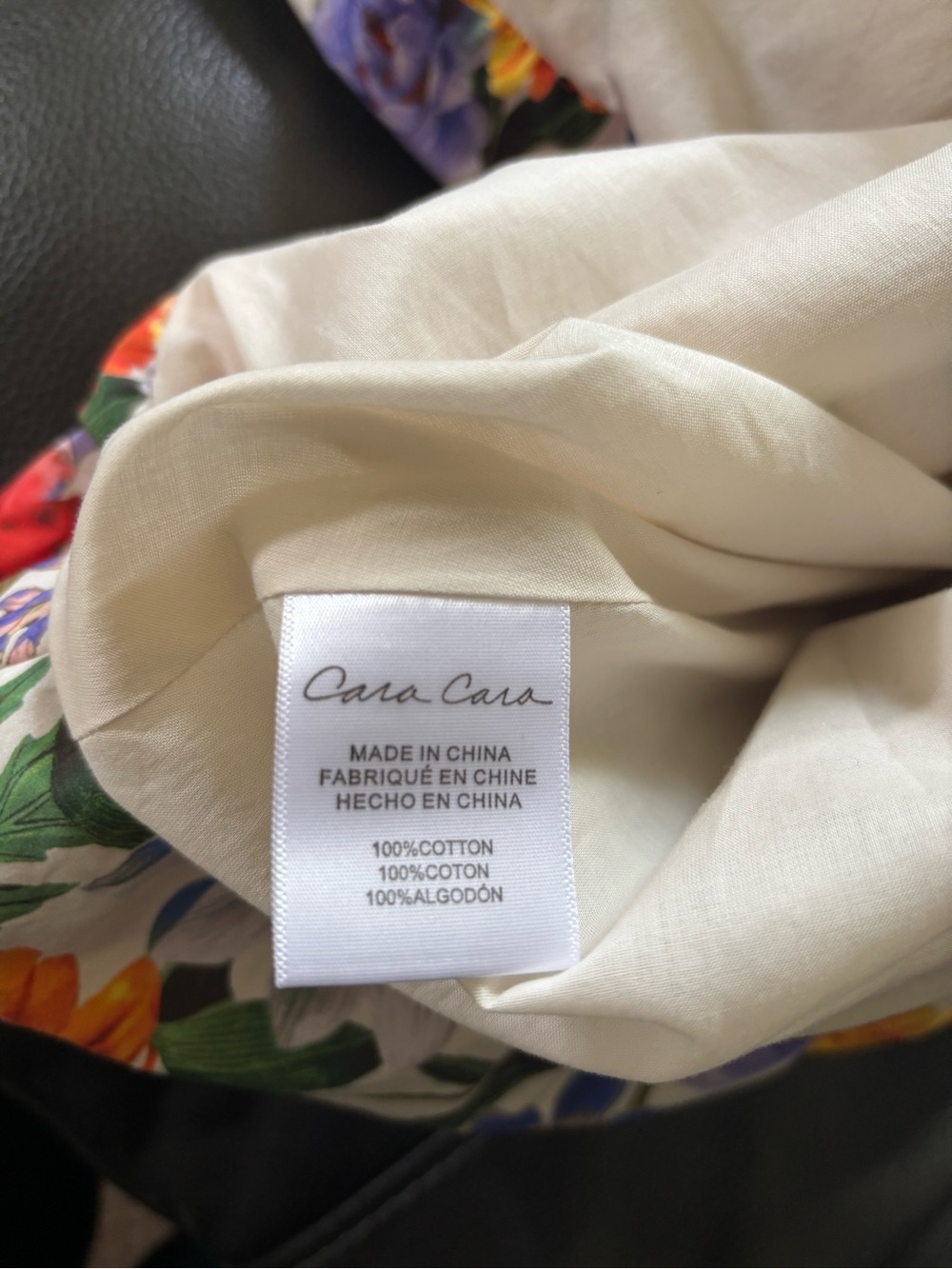 Cara Cara Laurel Floral Knotted Midi Dress  Size 2 - Picture 11 of 11